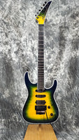 Jackson Pro Plus Series Soloist SLA3Q  - Amber Blue Burst
