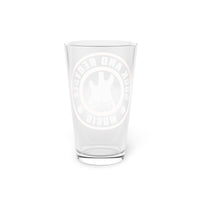 Rock and Recycle Music Pint Glass - 16oz Drinkware for Music Lovers
