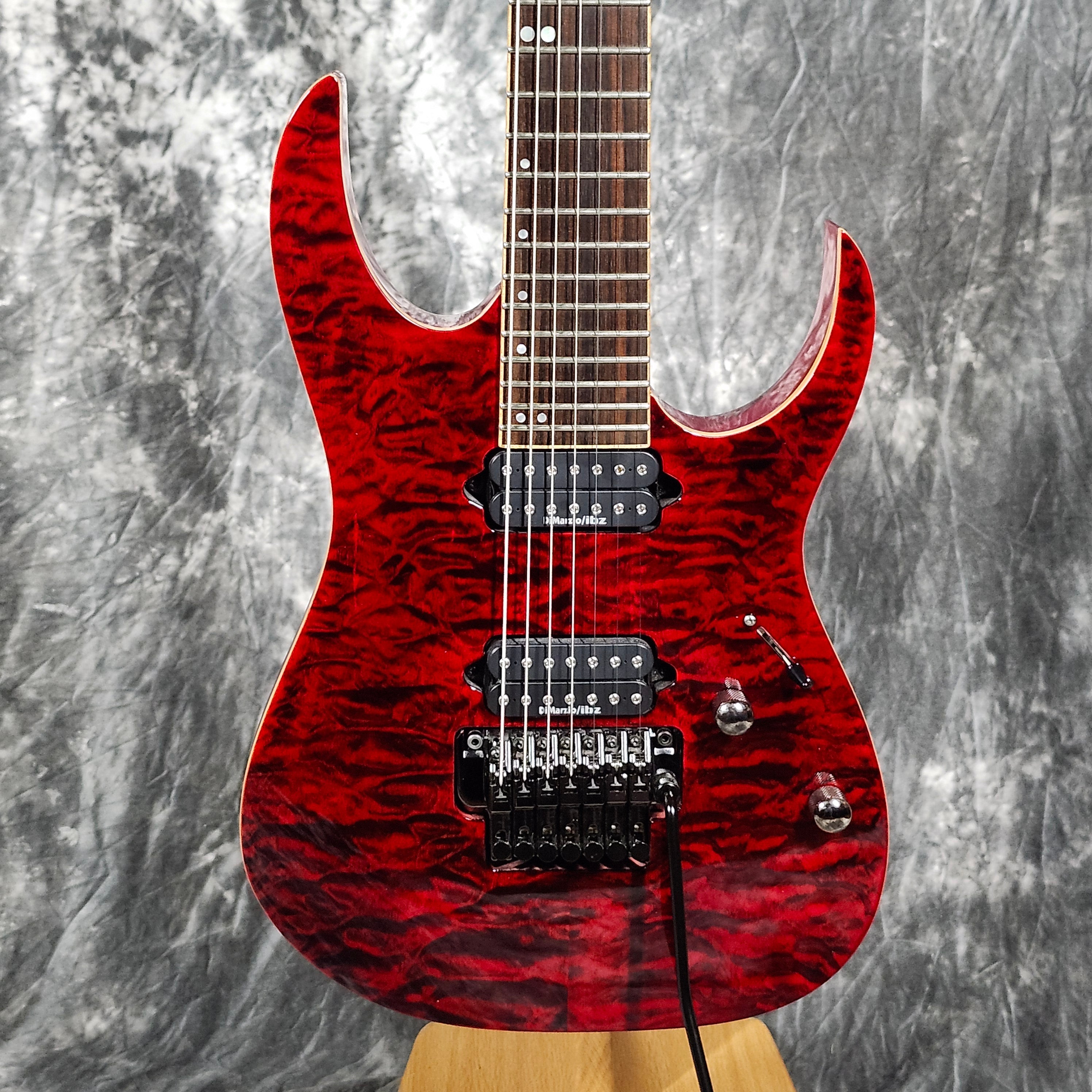 Ibanez RG927QMZ-RDT Premium w/HSC| Rock and Recycle Music