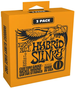 Ernie Ball Hybrid Slinky 9-46 (3 Pack)