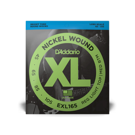 D'Addario 45-105 Custom Light Long Scale, XL Nickel