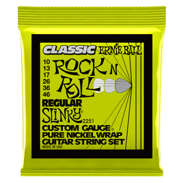 Ernie Ball Regular Slinky Classic RnR Pure Nickel Strings 10-46